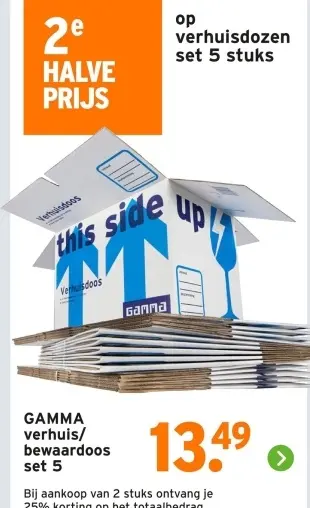 Aanbieding: verhuis/bewaardoos