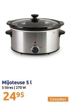 Offre: Mijoteuse 5 l