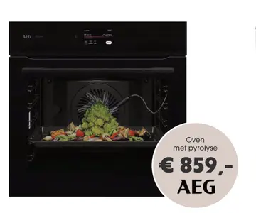Aanbieding: Oven met pyrolyse