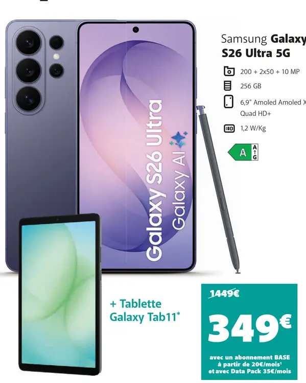 Offre: Galaxy S26 Ultra 5G