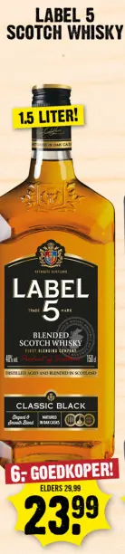Aanbieding: Label 5 classic black