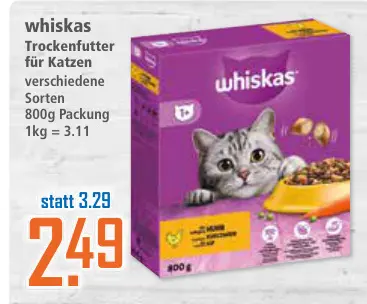 Aanbieding: Trockenfutter für Katzen