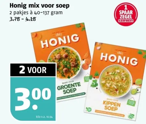 Aanbieding: Mix voor soep