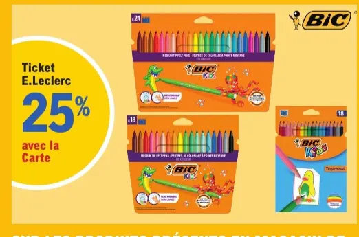 Promotie: Medium Tip Felt Pens