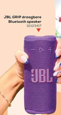 Promotie: GRIP draagbare Bluetooth speaker
