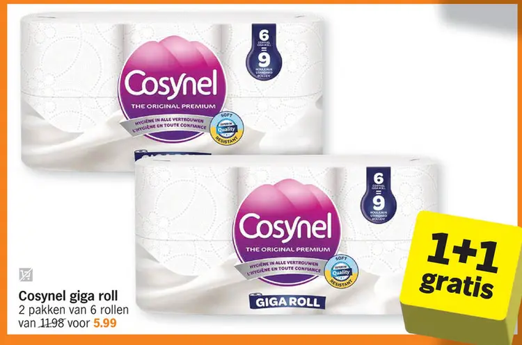 Promotie: Cosynel giga roll