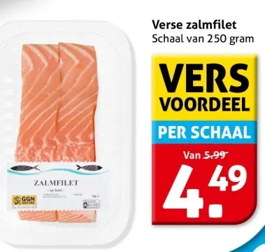 Aanbieding: Verse zalmfilet
