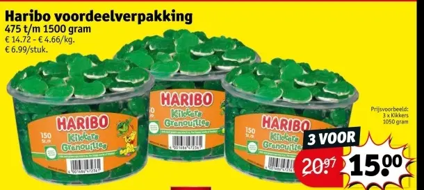 Aanbieding: Haribo voordeelverpakking
