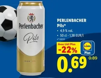 Offre: Perlenbacher Pils