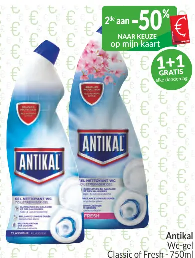 Promotie: Wc-gel Classic of Fresh