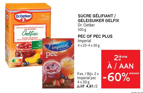 Offre: Sucre gélifiant / geleisuiker gelfix
