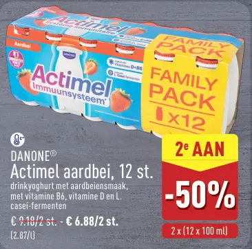 Promotie: Actimel aardbei