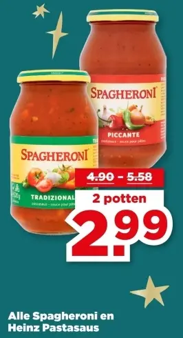 Aanbieding: Spagheroni pasta sauce