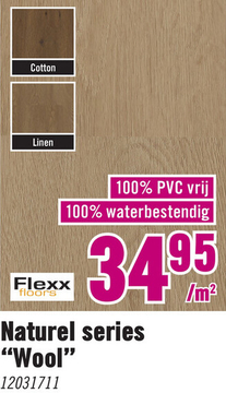 Aanbieding: FLEXXFLOORS Natural series ECO Wool