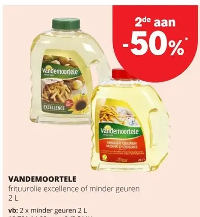 Promotie: Frituurolie excellence of minder geuren