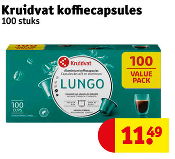 Aanbieding: Kruidvat koffiecapsules 