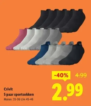Aanbieding: sportsokken