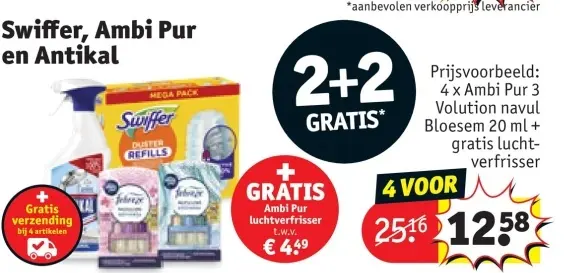 Promotie: Swiffer, Ambi Pur en Antikal