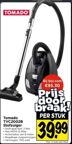 Aanbieding: TVC2002B Stofzuiger
