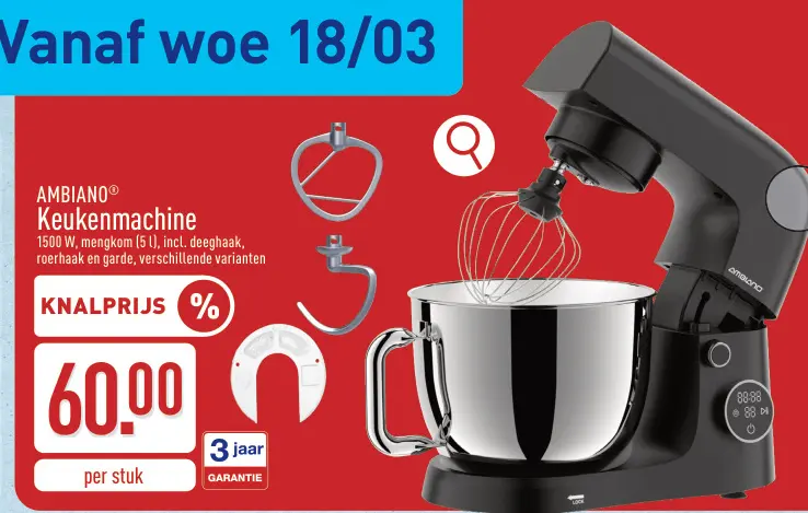 Promotie: Keukenmachine