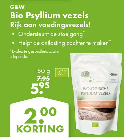 Aanbieding: Bio Psyllium vezels
