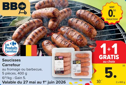 Offre: Saucisses