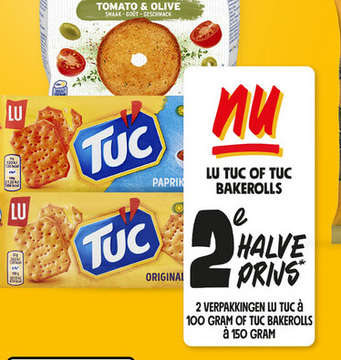 Aanbieding: LU TUC OF TUC BAKEROLLS