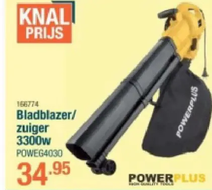 Promotie: Bladblazer/zuiger