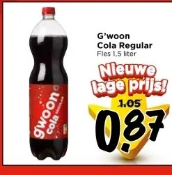 Aanbieding: G'woon Cola Regular