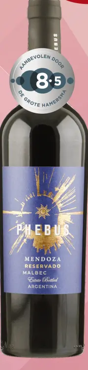 Aanbieding: Phebus Reservado Malbec Mendoza