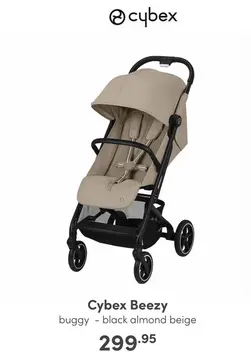 Aanbieding: Cybex Buggy Beezy Black Almond Beige