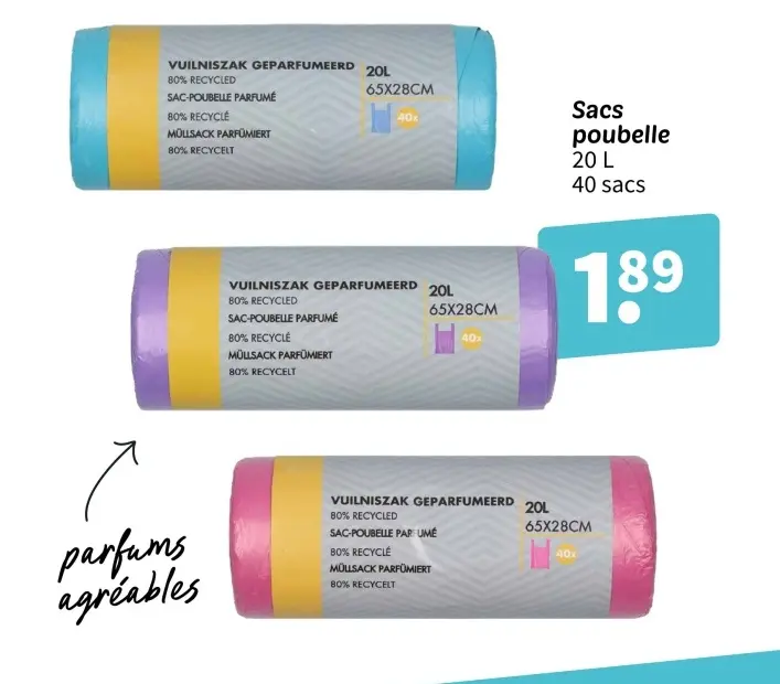 Offre: Sacs poubelle