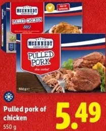 Aanbieding: Mcennedy Pulled pork of chicken