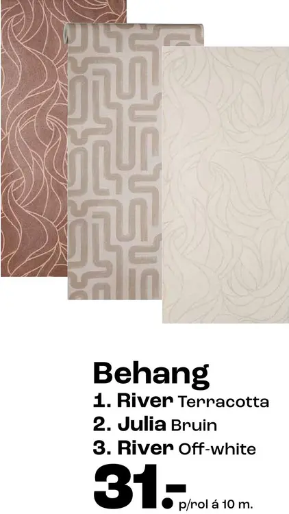 Aanbieding: Behang