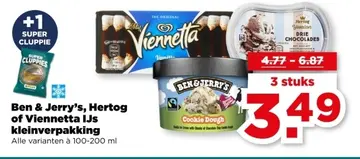 Aanbieding: Ben & Jerry's, Hertog of Viennetta IJs kleinv