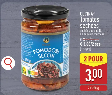 Offre: Tomates séchées