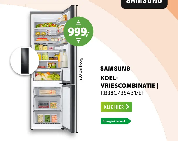 Aanbieding: Koel-vriescombinatie