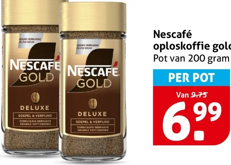 Aanbieding: Oploskoffie gold