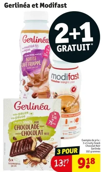 Offre: Crusty Snack Chocolat Noir