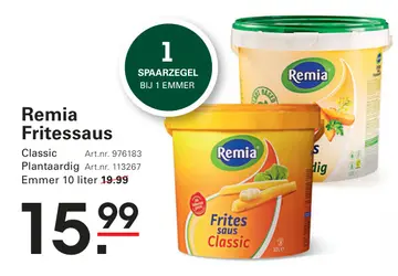Aanbieding: Remia Fritessaus