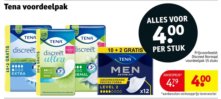 Aanbieding: Tena voordeelpak