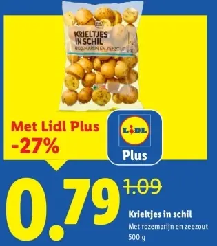 Aanbieding: Krieltjes in schil