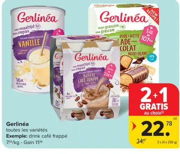 Offre: Gerlinéa toutes les variétés