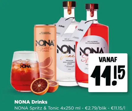 Promotie: Spritz & Tonic