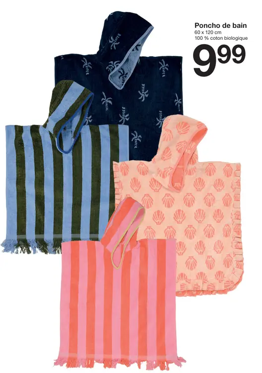 Offre: Poncho de bain