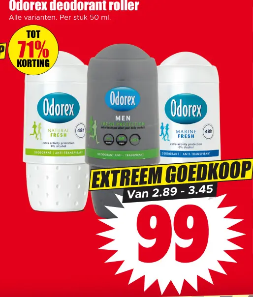 Aanbieding: Deodorant roller