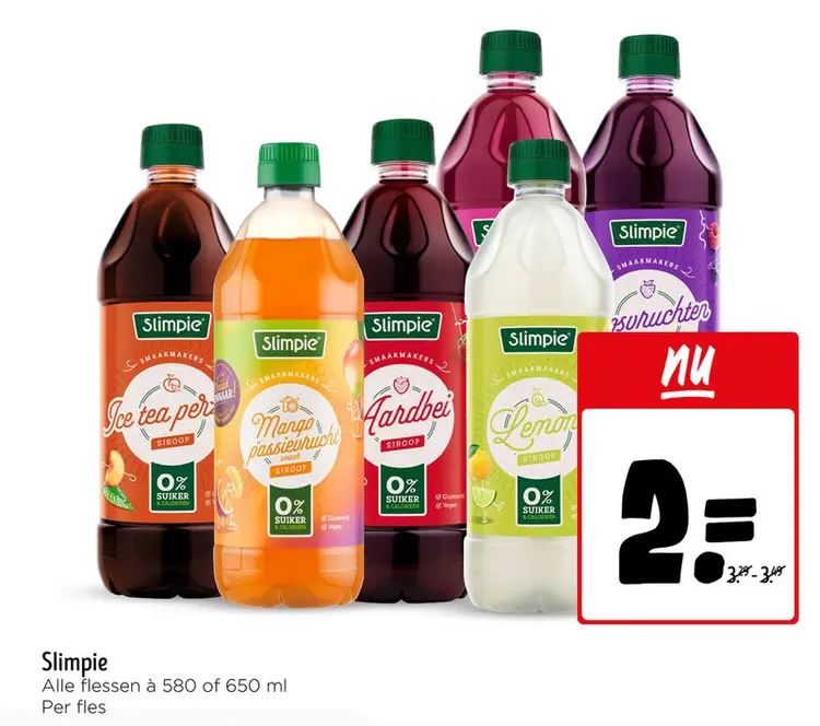 Aanbieding: Slimpie Siroop