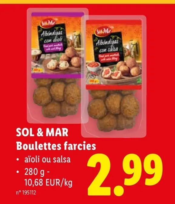 Offre: Boulettes farcies