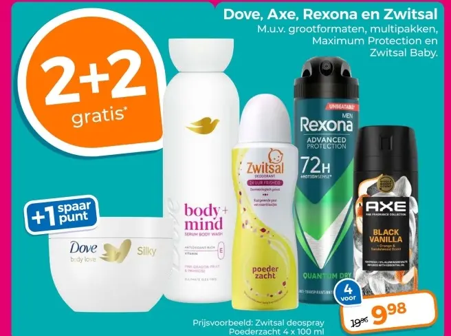 Aanbieding: Deodorant and Body Care Products