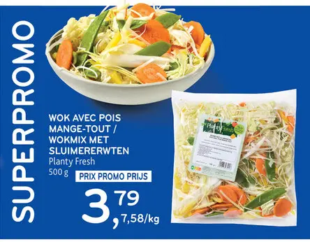 Offre: Wok avec pois mange-tout / wokmix met sluimererwten